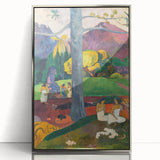 Mata Mua Modern Wall Art – Vibrant Tropical Decor