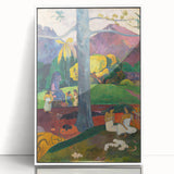 Mata Mua Modern Wall Art – Vibrant Tropical Decor