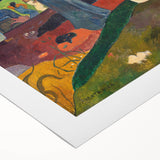 Mata Mua Modern Wall Art – Vibrant Tropical Decor