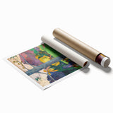 Mata Mua Modern Wall Art – Vibrant Tropical Decor