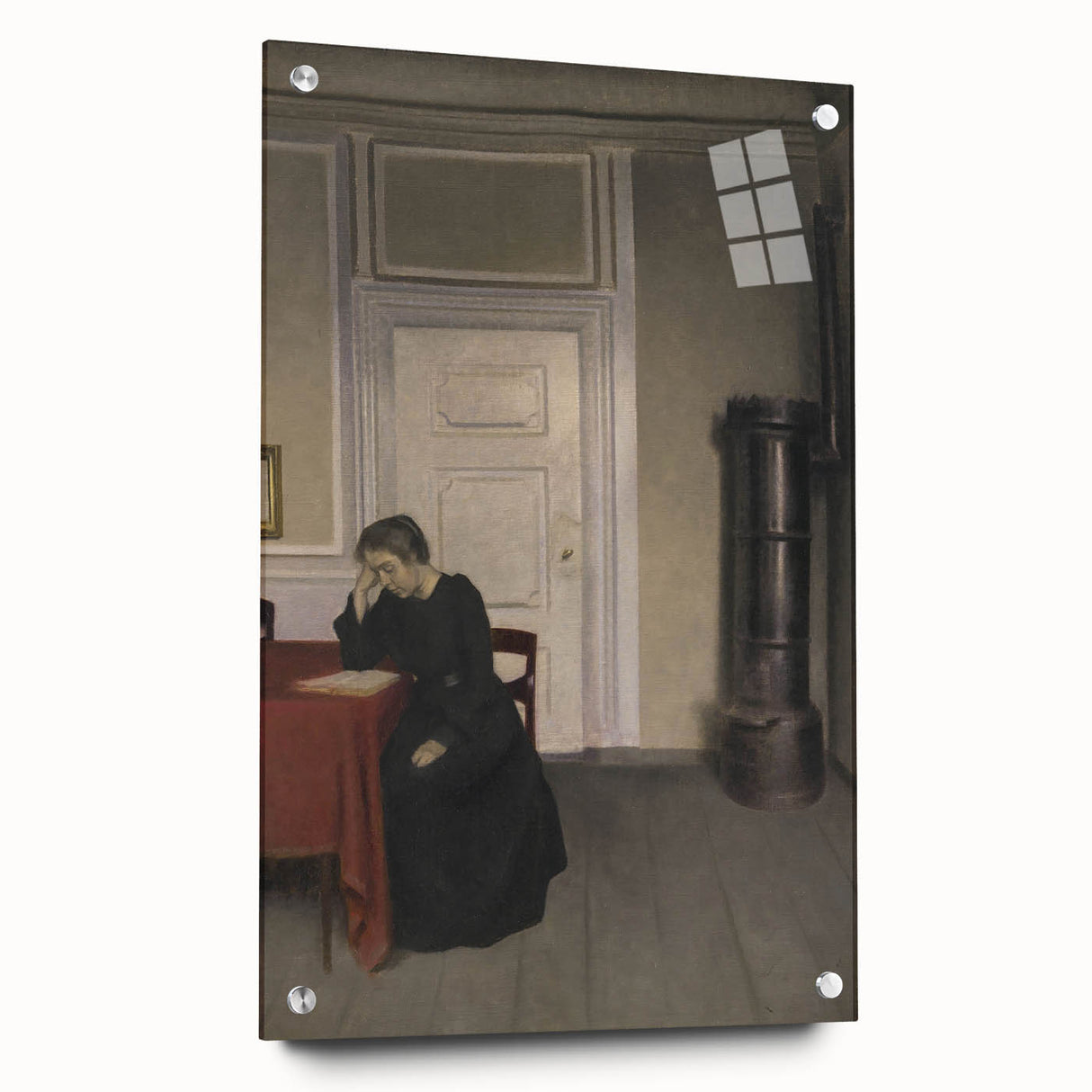 A Quiet Room Modern Wall Art – Minimalist Nordic Decor