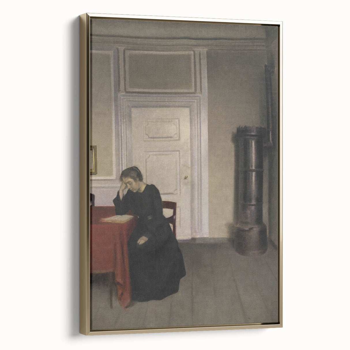 A Quiet Room Modern Wall Art – Minimalist Nordic Decor