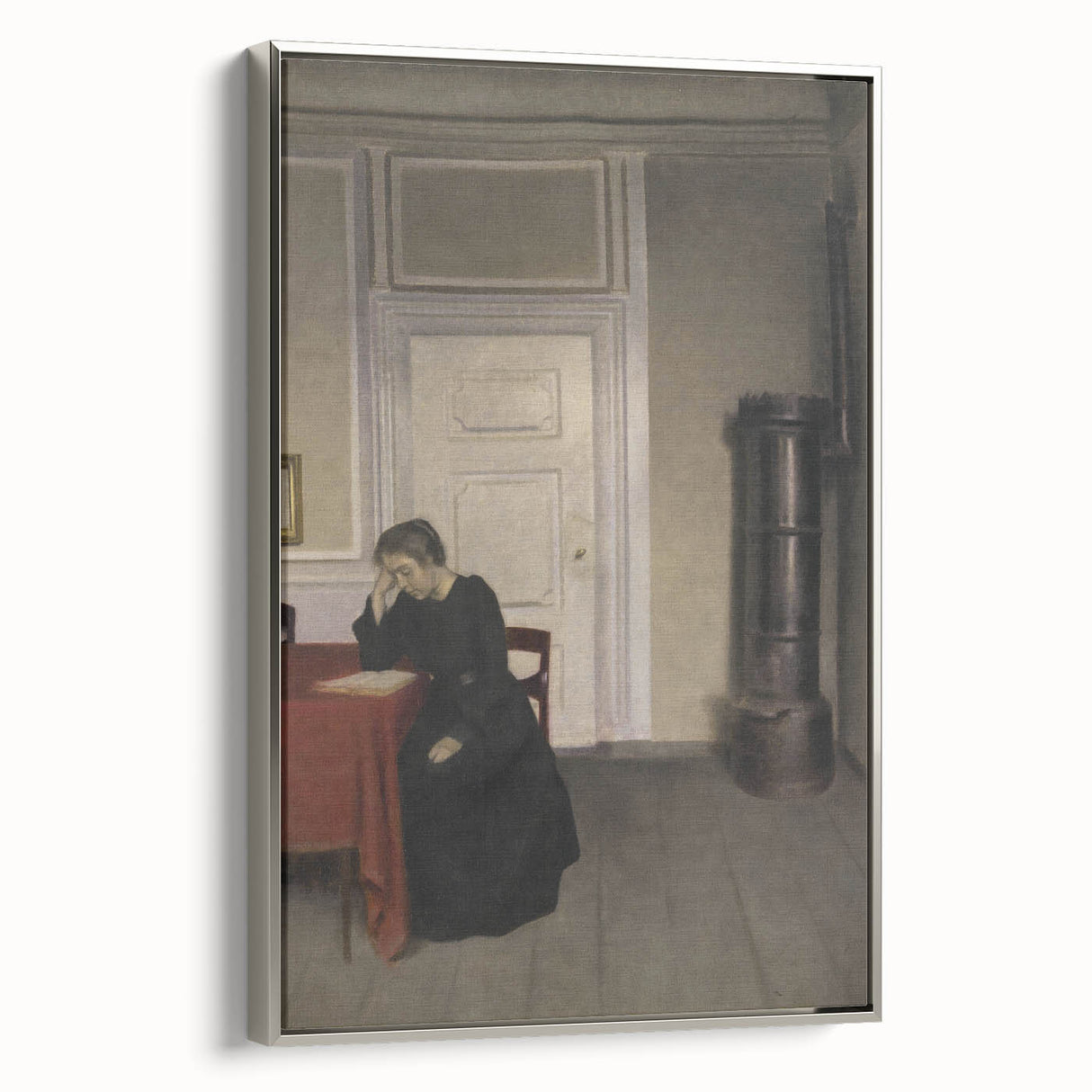 A Quiet Room Modern Wall Art – Minimalist Nordic Decor