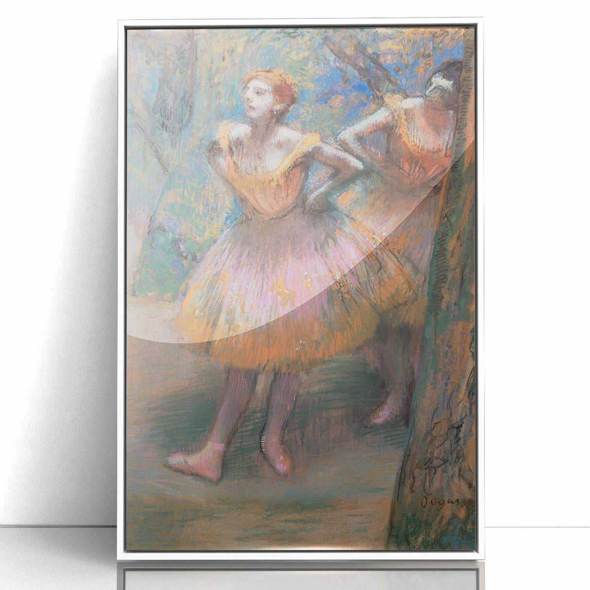 Two Dancers - Impressionist Wall Art by Edgar Degas - Elegant Home Decor