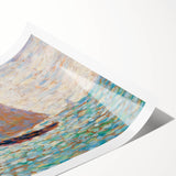 Impressionist Seascape Art – Two Sailboats at Grandcamp by Seurat