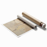 Winter Motif Modern Wall Art – Serene Nordic Landscape