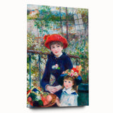 Impressionism Wall Art - Two Sisters by Renoir