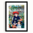 Impressionism Wall Art - Two Sisters by Renoir