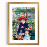 Impressionism Wall Art - Two Sisters by Renoir