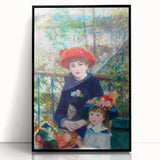 Impressionism Wall Art - Two Sisters by Renoir