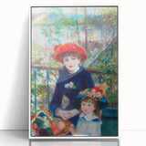 Impressionism Wall Art - Two Sisters by Renoir