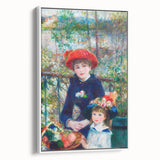 Impressionism Wall Art - Two Sisters by Renoir