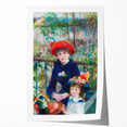 Impressionism Wall Art - Two Sisters by Renoir