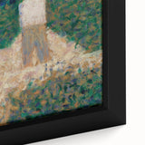 Impressionist Landscape Art – Two Stonebreakers by Georges Seurat