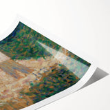 Impressionist Landscape Art – Two Stonebreakers by Georges Seurat