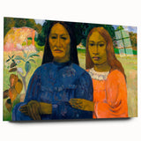 Impressionist Portrait Wall Art – Two Women by Paul Gauguin
