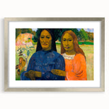 Impressionist Portrait Wall Art – Two Women by Paul Gauguin