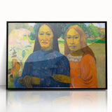 Impressionist Portrait Wall Art – Two Women by Paul Gauguin