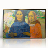 Impressionist Portrait Wall Art – Two Women by Paul Gauguin