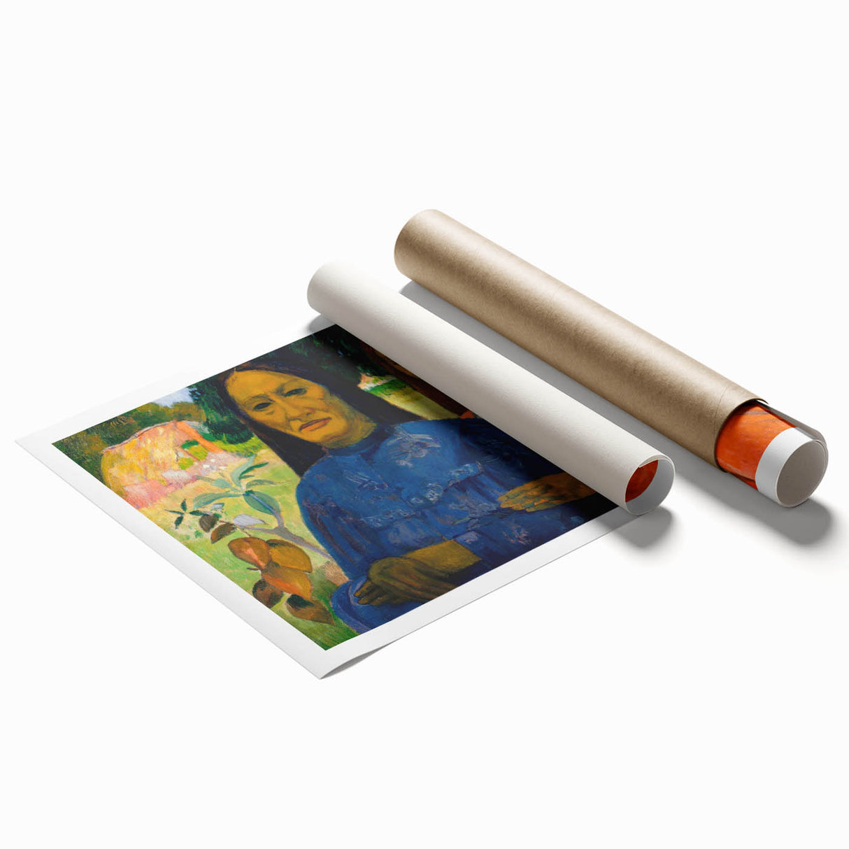 Impressionist Portrait Wall Art – Two Women by Paul Gauguin