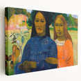 Impressionist Portrait Wall Art – Two Women by Paul Gauguin