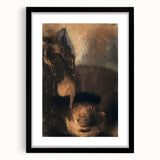 Saint George and the Dragon Modern Wall Art – Mystical Minimalist Decor