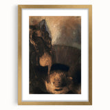 Saint George and the Dragon Modern Wall Art – Mystical Minimalist Decor