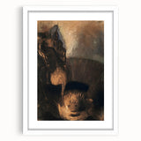 Saint George and the Dragon Modern Wall Art – Mystical Minimalist Decor