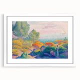 Impressionist Landscape Art – Two Women by the Shore by Henri Cross