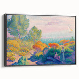 Impressionist Landscape Art – Two Women by the Shore by Henri Cross