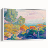 Impressionist Landscape Art – Two Women by the Shore by Henri Cross