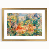 Impressionist Landscape Wall Art – Two Women in a Landscape by Renoir