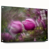 Petal Radiance – Vivid Bloom Captured in Dreamlike Motion Blur