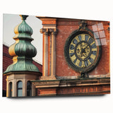 Stunning acrylic glass artwork depicting a picturesque landscape with an enchanting castle, showcasing vibrant colors and intricate details, perfect for home decor.