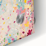 Framed Dining Room Prints – Colorful Floral Abstract Canvas