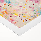 Framed Dining Room Prints – Colorful Floral Abstract Canvas