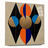 Modern Living Room Wall Art – Abstract Geometric Canvas & Framed Art