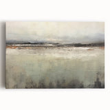 Abstract landscape wall art on stretched canvas featuring vibrant colors and intricate patterns, ideal for modern home decor. Perfect focal point for living spaces.