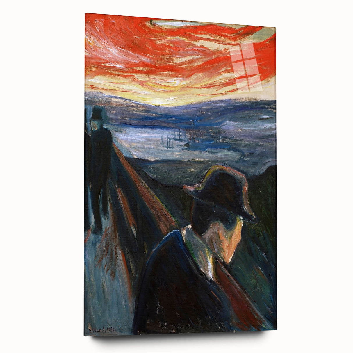 Expressionist Art: "Despair" Modern Abstract Expressionism Wall Decor