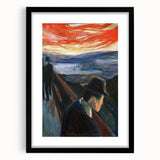 Expressionist Art: "Despair" Modern Abstract Expressionism Wall Decor