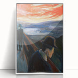 Expressionist Art: "Despair" Modern Abstract Expressionism Wall Decor