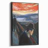 Expressionist Art: "Despair" Modern Abstract Expressionism Wall Decor