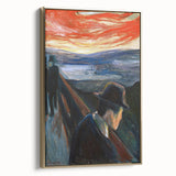 Expressionist Art: "Despair" Modern Abstract Expressionism Wall Decor