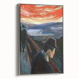 Expressionist Art: "Despair" Modern Abstract Expressionism Wall Decor