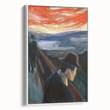 Expressionist Art: "Despair" Modern Abstract Expressionism Wall Decor