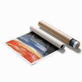 Expressionist Art: "Despair" Modern Abstract Expressionism Wall Decor