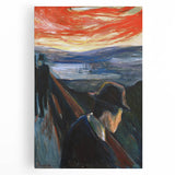 Expressionist Art: "Despair" Modern Abstract Expressionism Wall Decor