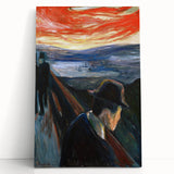 Expressionist Art: "Despair" Modern Abstract Expressionism Wall Decor