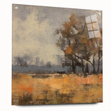 Halloween Art Prints - Autumn Landscape Gothic Wall Decor