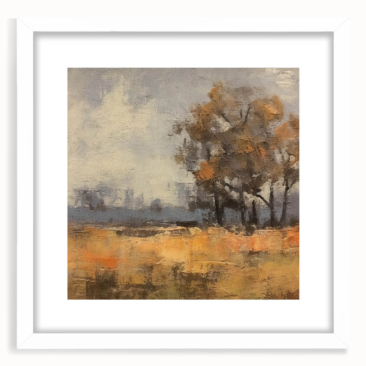 Halloween Art Prints - Autumn Landscape Gothic Wall Decor